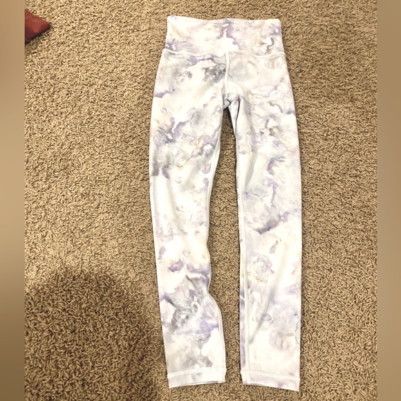 Athleta Elation Snow Dye 7/8 Tight Leggings xxs - Picture 7 of 7